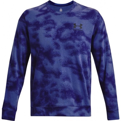 Under Armour RIVAL TERRY NOV CREW modrá 1377186-468