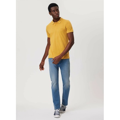 Lee Cooper Twins Polo Collar T-Shirt oranžové