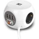 ACT 2 Plug + 3 USB 1,5 m Switch (AC2405)
