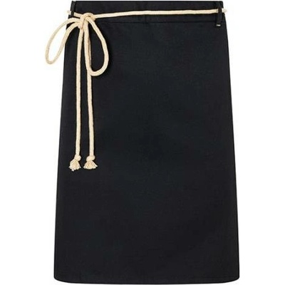 Karlowsky Pasová gastro zástěra KY057 Black 90x55cm