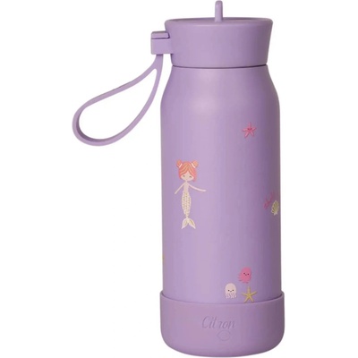 Citron Термобутилка за вода Citron - Mermaid, 250 ml, лилава (2025_wb_250_Mermaid)