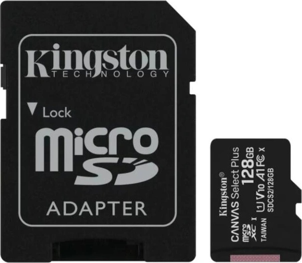 Kingston Canvas Select Plus microSDXC 128GB C10 (SDCS2/128GB)