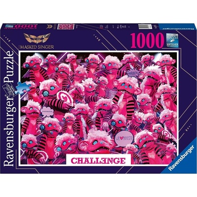 RAVENSBURGER Challenge Masked Singer: Monster 1000 dílků