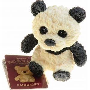 Hipo-p. g. golda Panda with crumple peas 7cm p24 A189-DB HIPO, price for 1pc