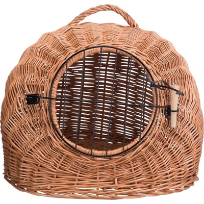 TRIXIE Proutěná bouda s kovovými dvířky 50 cm