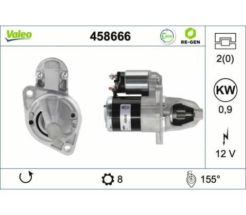 Startér VALEO 458666