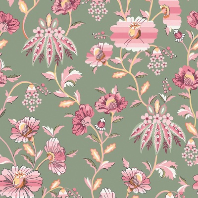 Cath Kidston 125524 vliesová tapeta na zeď, rozměry 0,52 x 10 m
