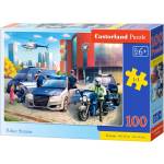 Castorland Пъзел Castorland от 100 части - Полиция (B-111176) - baby
