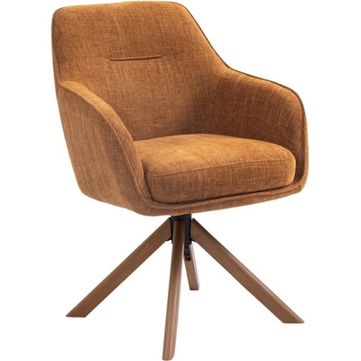 Unique Furniture Оранжеви тапицирани трапезни столове в комплект 2 бр. Avola - Unique Furniture (53250002)