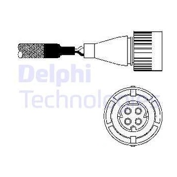 Lambda sonda DELPHI ES10254-12B1