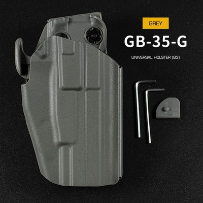 Wosport opaskové GB35 Full size šedá