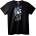 NOONEBRAND Тениска Вегета Синя коса Аниме - S, Black
