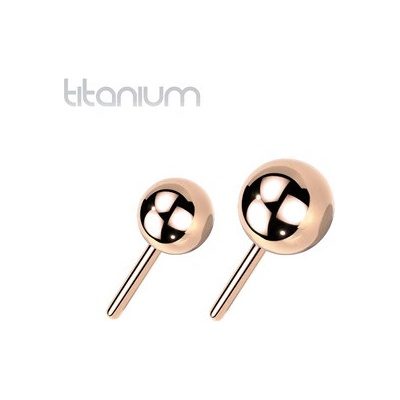 Šperky4U Kulička k PUSH IN piercingu TITAN TIT1221-05