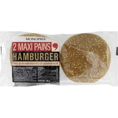 Monoprix Maxi Hamburgerové pečivo 165 g – Zboží Dáma