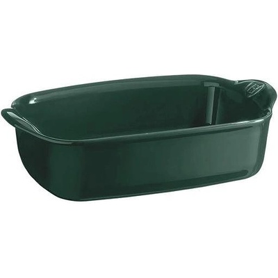 Emile Henry Керамична тава emile henry individual oven dish правоъгълна - 22 х 15 см - цвят зелен кедър (eh 9649-07)