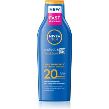 Nivea SUN Protect & Moisture крем за тен SPF 20 200ml