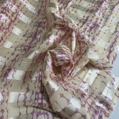 Emma Šádová × Textile Mountain lehký bavlněný voál s viskózou Pink EMTM25 7.C
