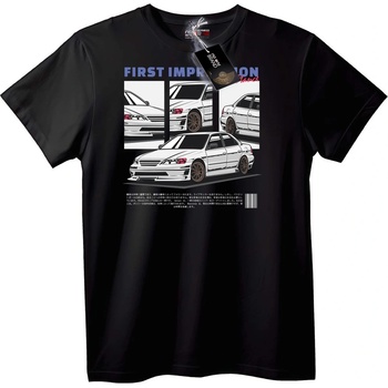 NOONEBRAND Тениска Car Mania First Impression - 6XL, Black