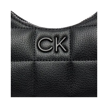Calvin Klein kabelka Square Quilt Chain Shoulder Bag K60K612018 Čierna