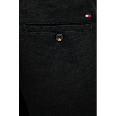 Tommy Hilfiger къс панталон мъжки с лен (MW0MW44353)