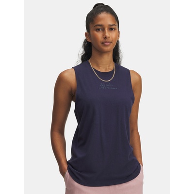 Дамски потник Under Armour UA Varsity Tank-BLU Under Armour | Sin | ЖЕНИ | XS