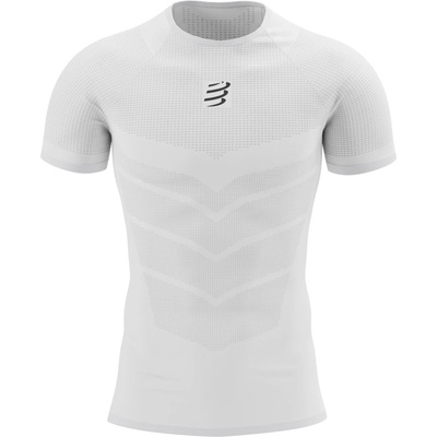 Compressport Мъжко синтетично термобельо Compressport On/Off S/S T-Shirt Running shirt - White (216-4339-0111)