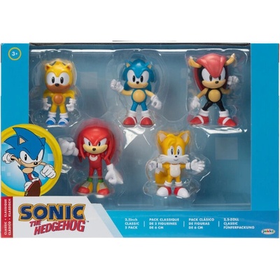 Sonic Set figurek Ježek Sonic 6 cm 5 ks