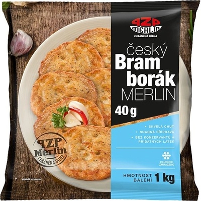 Merlin Český bramborák mražený 25x40g