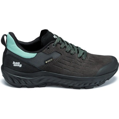 Hanwag Дамски мултиспорт обувки Hanwag Women's Kaduro Low GTX Multisport shoes - Asphalt / Black - размер 42, 5 (EU) (122-1438-0120)