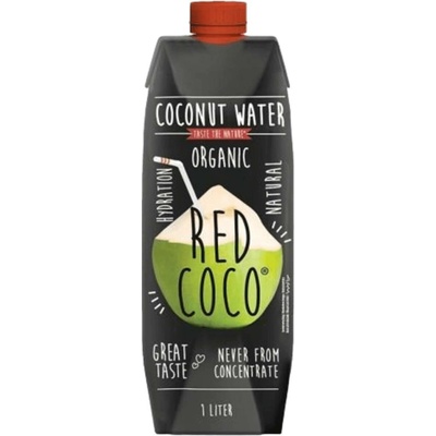 Red Coco bio kokosová voda Natural 1 l