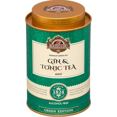 BASILUR Gin & tonic mint zelný čaj 75 g