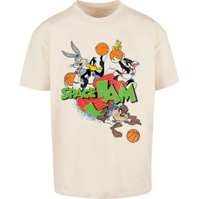 MERCHCODE Тениска Space Jam Team Oversize Tee sand XXLUB-MC960-00208 - , размер S
