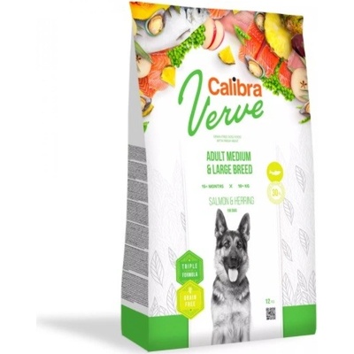 Calibra Dog Verve Grain Free Adult Medium & Large Salmon & Herring 2 kg
