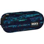 BackUP Овален ученически несесер BackUp A - Glitch, 1 цип (88324)