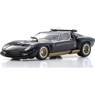 Kyosho Lamborghini Miura SVR 1970 Black-Gold 1:43