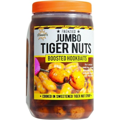 Dynamite Baits Boosted Hookbaits Frenzied Jumbo Tiger Nuts 500 ml