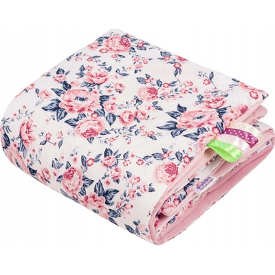 Jukki Dečka růžová Roses a Smokey Pink Soft Velvet