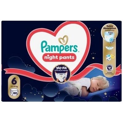 Pampers Night 6 80 Ks
