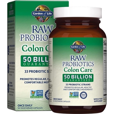 Garden of Life RAW probiotika péče o tlusté střevo 30 kapslí