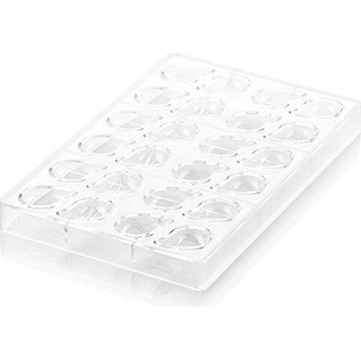 Silikomart polykarbonátová forma na pralinky Coccia kapk slza 29x8ml
