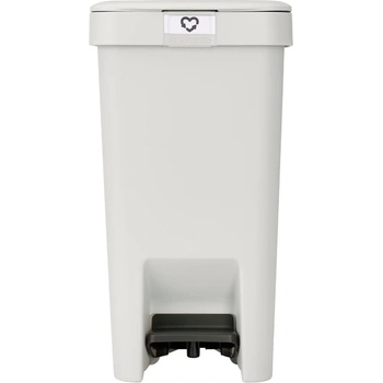 Brabantia Кош за смет с педал Brabantia StepUp 10L, Light Grey (1008477)