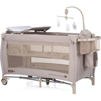 Chipolino Детска преносима кошара Бела тирамису (3800931064570)