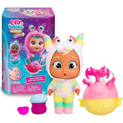 Interaktivní hračka Cry Babies Magic Tears Jumpy Monsters Nunu
