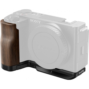 SmallRig L-Shape Mount Plate s Wooden Handle pre Sony ZV-E10 II 4864