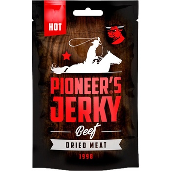 Pioneers Jerky Hot Hovězí 12 g