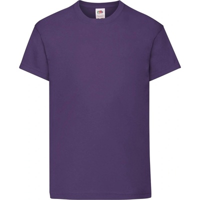 Fruit of the Loom Children's T-shirt Original Purple
