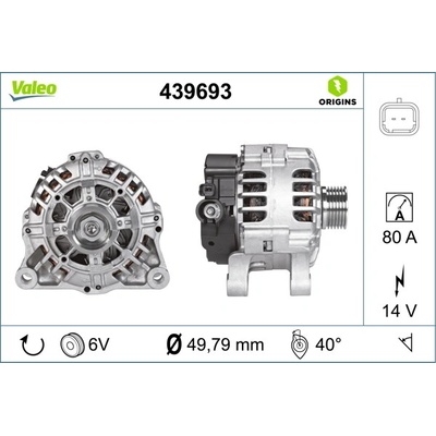 generátor VALEO 439693