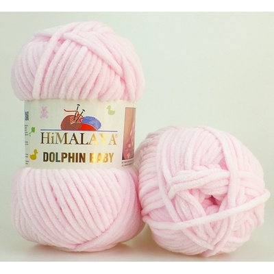 Himalaya příze Dolphin Baby 80303 pastelově růžová – Zboží Dáma