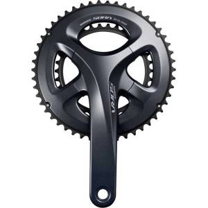Shimano Sora R3000 50/34T Compact Double Ring 9-Speed Chainset - Black