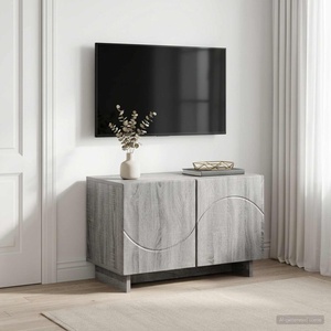 vidaXL ТВ стойка 60 x 34.5 x 40 cm Сив Сонома Инженерна дървесина (8011564)